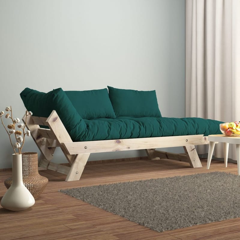 Zylar 2-personers Sovesofa - Grøn/Natur - Møbler - Sofaer - Sovesofaer