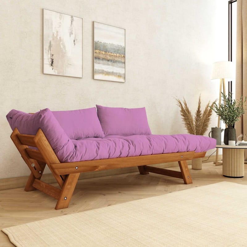 Zylar 2-personers Sovesofa - Rosa - Møbler - Sofaer - Sovesofaer