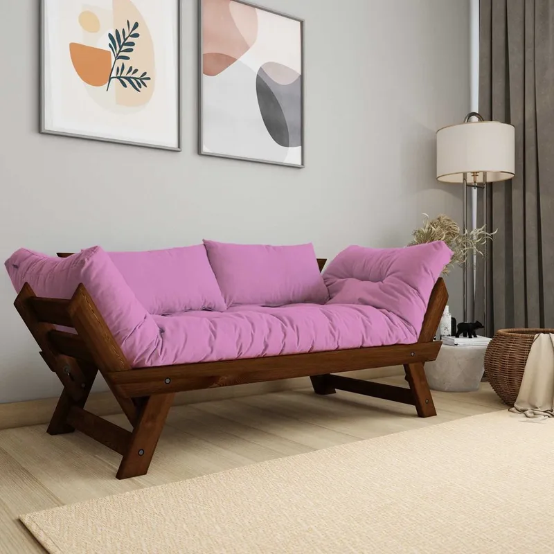Zylar 2-personers Sovesofa, Rosa