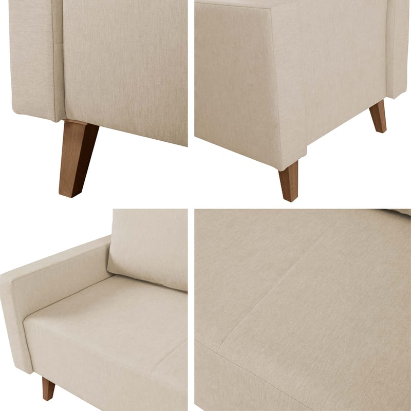 sovesofagruppe OVIEDO Verita 03 - beige - Møbler - Sofaer - Sofagrupper