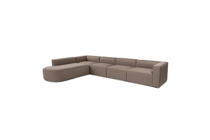 Sufian hjørnesofa 4 personers - Lysebrun - Møbler - Sofaer - Hjørnesofa