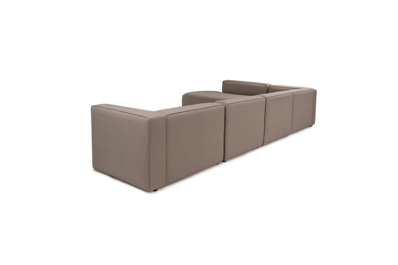 Sufian hjørnesofa 4 personers - Lysebrun - Møbler - Sofaer - Hjørnesofa