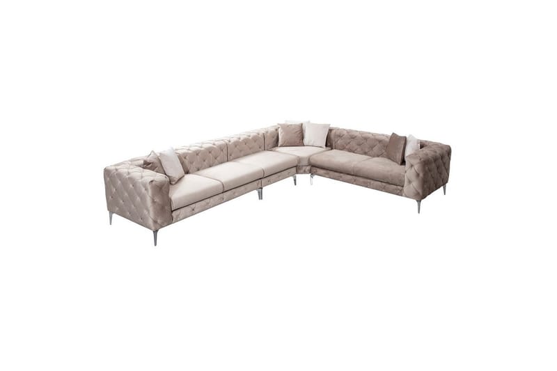 Sufian hjørnesofa 5 personers - Beige - Møbler - Sofaer - Hjørnesofa