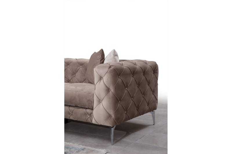 Sufian hjørnesofa 5 personers - Beige - Møbler - Sofaer - Hjørnesofa