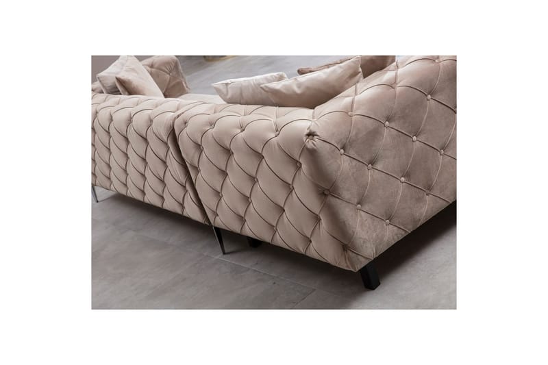 Sufian hjørnesofa 5 personers - Beige - Møbler - Sofaer - Hjørnesofa