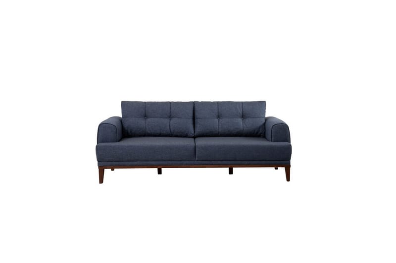 Sufian Sofasæt 2 Personers - Brun/Mørkeblå - Møbler - Sofaer - Sofagrupper
