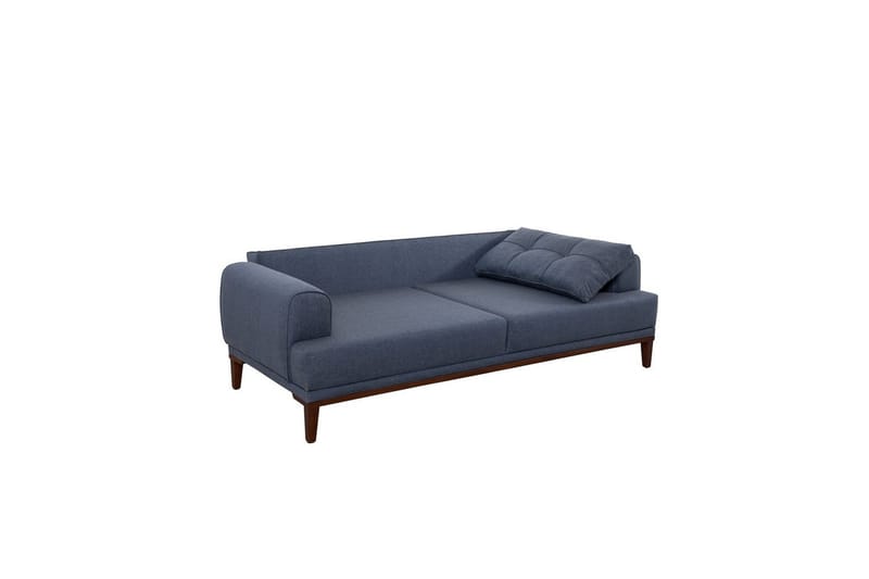 Sufian Sofasæt 2 Personers - Brun/Mørkeblå - Møbler - Sofaer - Sofagrupper