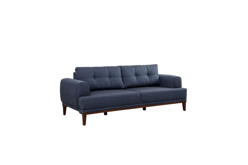 Sufian Sofasæt 2 Personers - Brun/Mørkeblå - Møbler - Sofaer - Sofagrupper