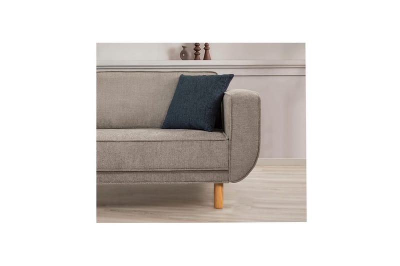 Sufian sofasæt 3 personers - Brun/Grå - Møbler - Sofaer - Sofagrupper