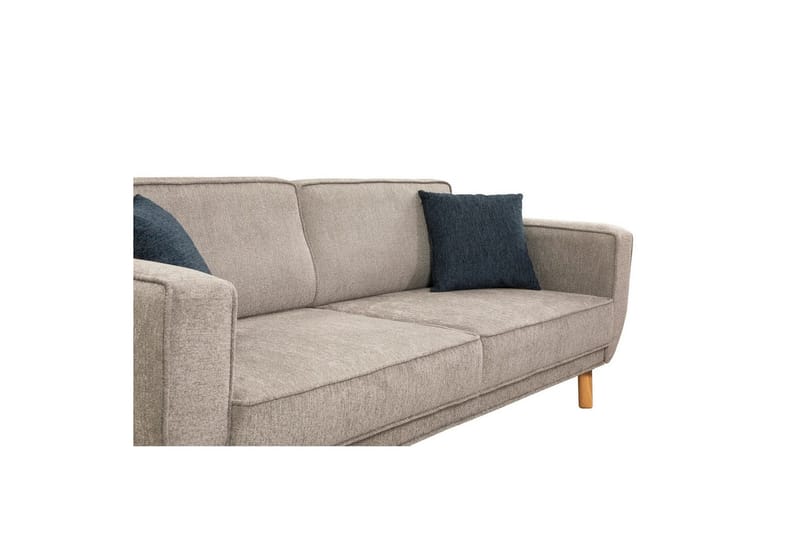 Sufian sofasæt 3 personers - Brun/Grå - Møbler - Sofaer - Sofagrupper