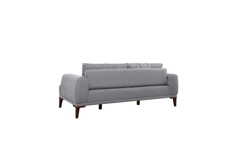 Sufian sofasæt 3 personers - Brun/Kulgrå - Møbler - Sofaer - Sofagrupper