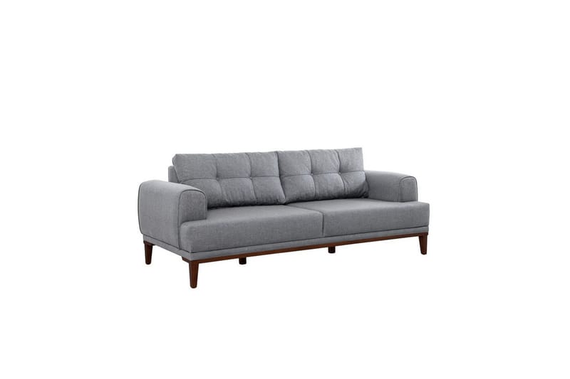 Sufian sofasæt 3 personers - Brun/Kulgrå - Møbler - Sofaer - Sofagrupper