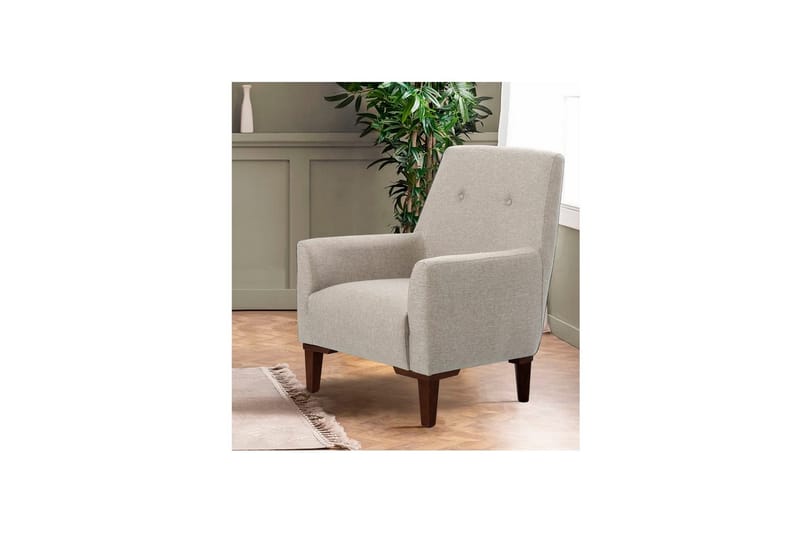 Sufian sofasæt 3 personers - Brun/Cremevhid - Møbler - Sofaer - Sofagrupper