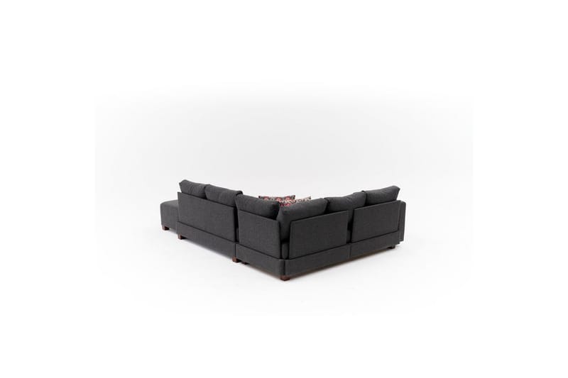 Sufian Soffa med Chaiselong 4-sits - Antracit - Møbler - Sofaer - Sovesofaer