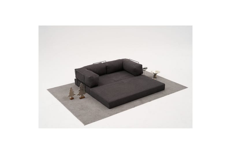 Sufian Sovesofa 2-sits - Antracit - Møbler - Sofaer - Sovesofaer