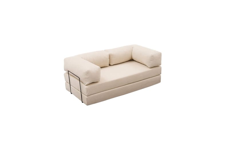 Sufian Sovesofa 2-sits - Cremevhid - Møbler - Sofaer - Sovesofaer
