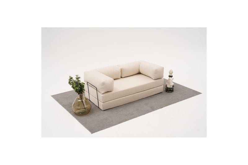 Sufian Sovesofa 2-sits - Cremevhid - Møbler - Sofaer - Sovesofaer
