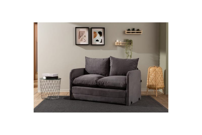 Sufian Sovesofa 2-sits - Lysegrå - Møbler - Sofaer - Sovesofaer