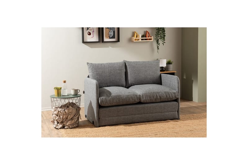 Sufian Sovesofa 2-sits - Lysegrå - Møbler - Sofaer - Sovesofaer