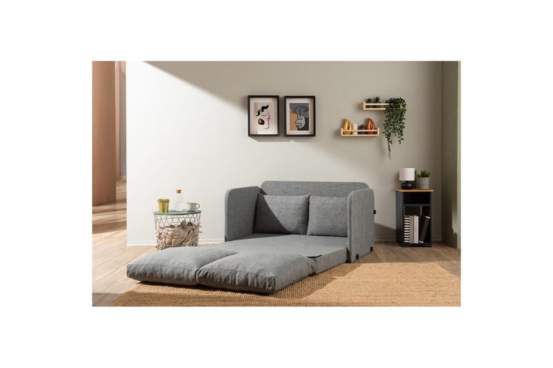 Sufian Sovesofa 2-sits - Lysegrå - Møbler - Sofaer - Sovesofaer