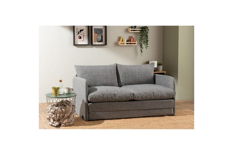 Sufian Sovesofa 2-sits - Lysegrå - Møbler - Sofaer - Sovesofaer