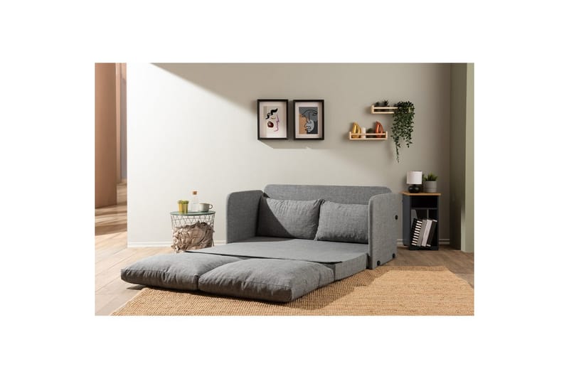 Sufian Sovesofa 2-sits - Lysegrå - Møbler - Sofaer - Sovesofaer