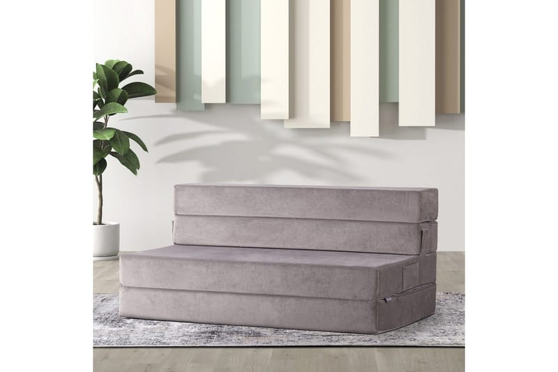 Sufian Sovesofa 2-sits - Lysegrå - Møbler - Sofaer - Sovesofaer