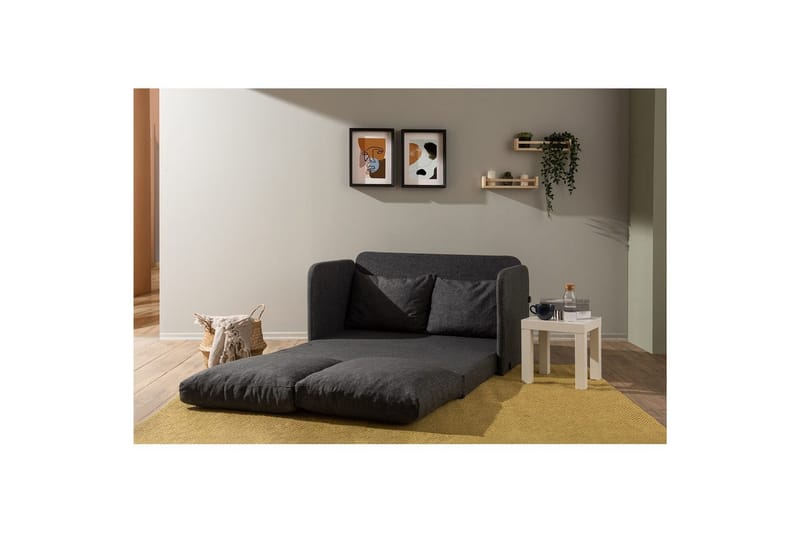 Sufian Sovesofa 2-sits - Mørkegrå - Møbler - Sofaer - Sovesofaer