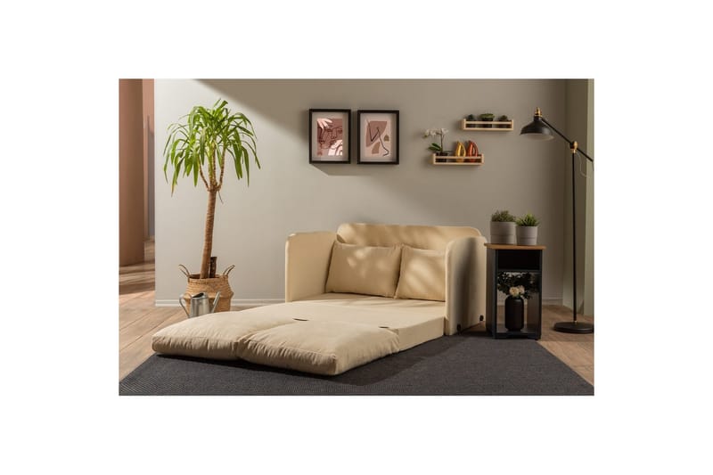Sufian Sovesofa 2-sits - Taupe - Møbler - Sofaer - Sovesofaer
