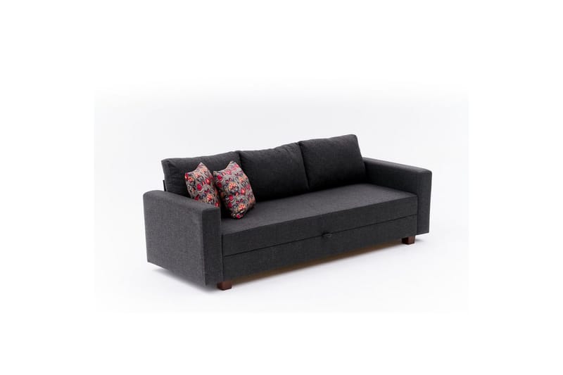 Sufian Sovesofa 3-sits - Antracit - Møbler - Sofaer - Sovesofaer