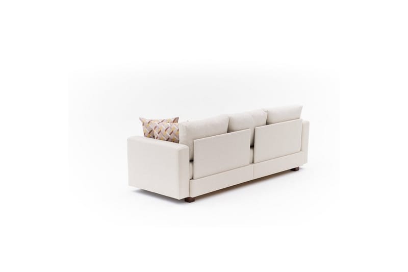 Sufian Sovesofa 3-sits - Cremevhid - Møbler - Sofaer - Sovesofaer