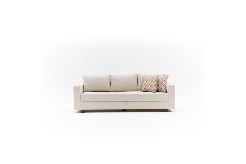 Sufian Sovesofa 3-sits - Cremevhid - Møbler - Sofaer - Sovesofaer