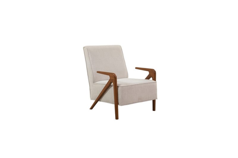 Sufian Sovesofa 3-sits - Mellemfarvet træ/Cremevhid - Møbler - Sofaer - Sovesofaer