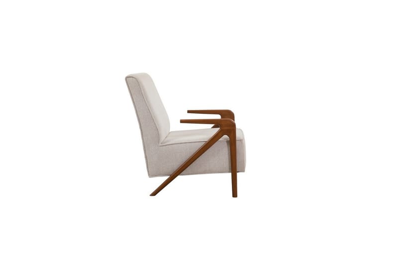Sufian Sovesofa 3-sits - Mellemfarvet træ/Cremevhid - Møbler - Sofaer - Sovesofaer