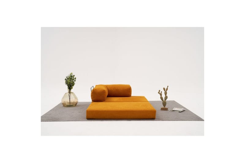 Sufian Sovesofa - Orange - Møbler - Sofaer - Sovesofaer
