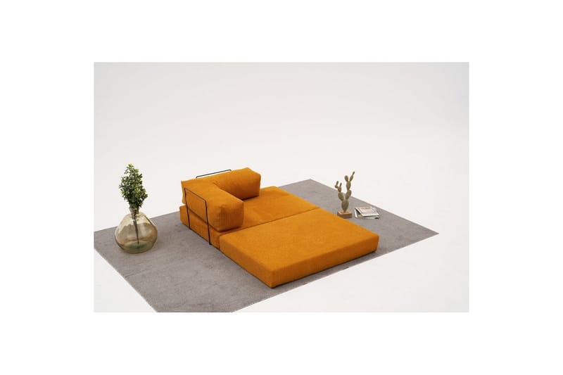 Sufian Sovesofa - Orange - Møbler - Sofaer - Sovesofaer