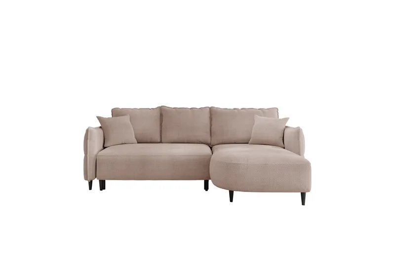 Sycylia Sofa med Divan 3-personers, Rosa