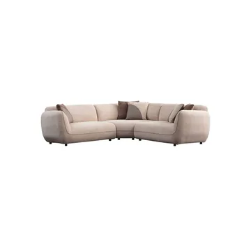 Talrosen 5-personers Hjørnesofa - Cremehvid - Møbler - Sofaer - Hjørnesofa