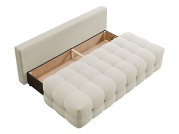 Talvar 3-personers sovesofa - hvid - Møbler - Sofaer - Sovesofaer