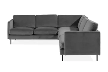 Theodine hjørnesofa Velour - Møbler - Sofaer - Hjørnesofa