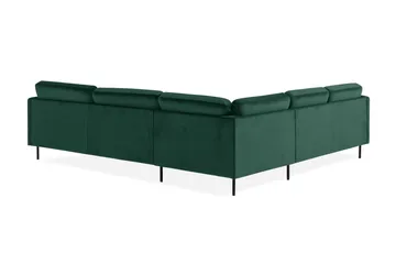 Theodine hjørnesofa Velour - Møbler - Sofaer - Hjørnesofa