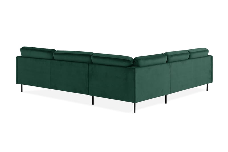 Theodine hjørnesofa Velour - Møbler - Sofaer - Hjørnesofa