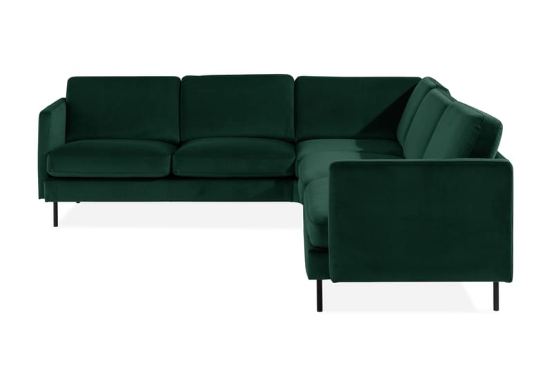 Theodine hjørnesofa Velour - Møbler - Sofaer - Hjørnesofa