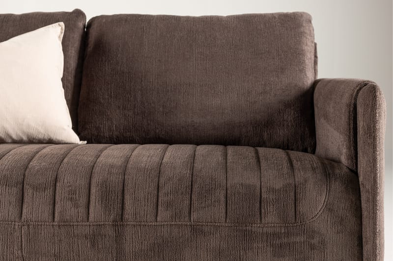 Tokuo 2-pers Sofa - Brun - 2 personers sofa