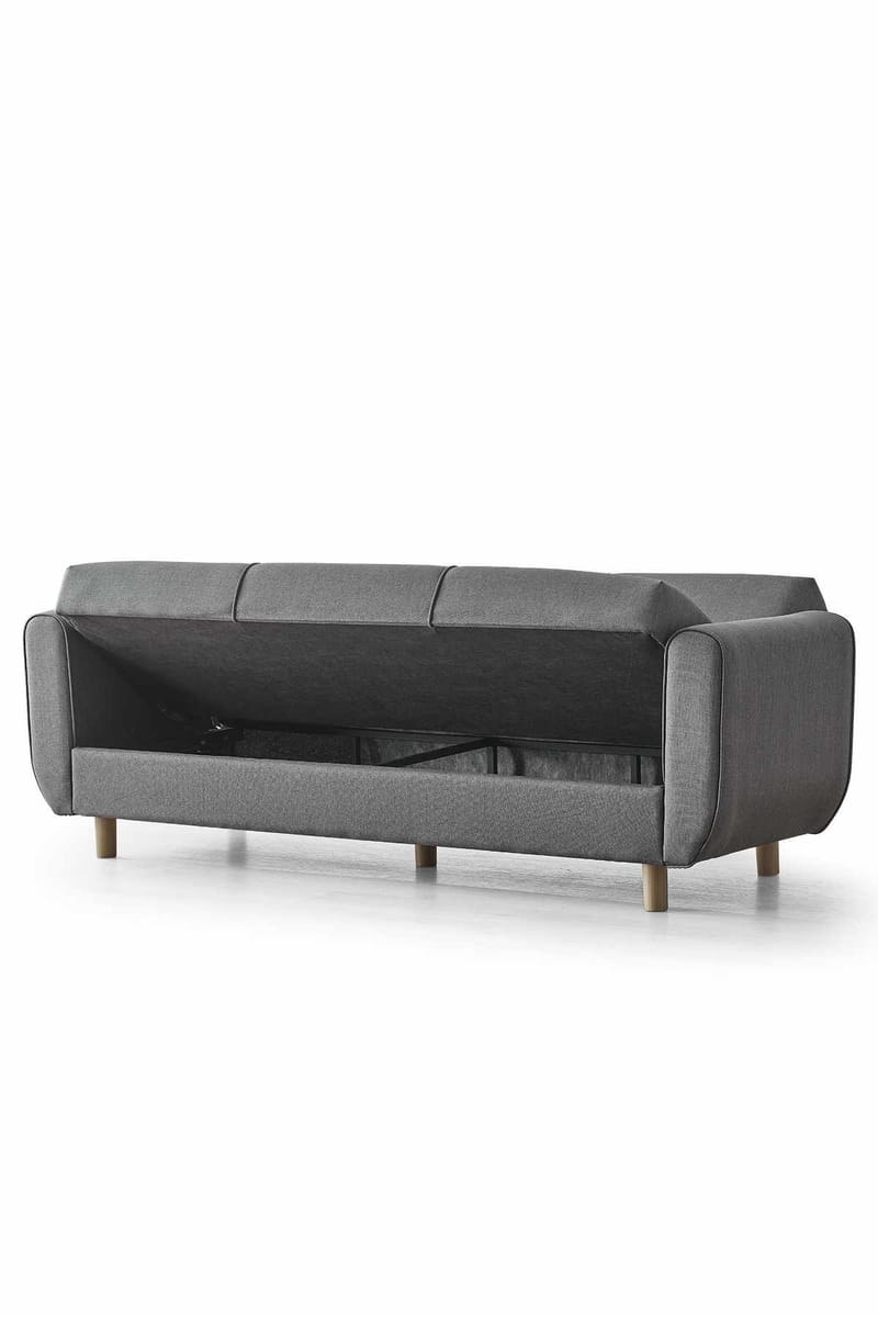 Torlan 3-personers sofa - Mørkegrå - Møbler - Sofaer - Sovesofaer