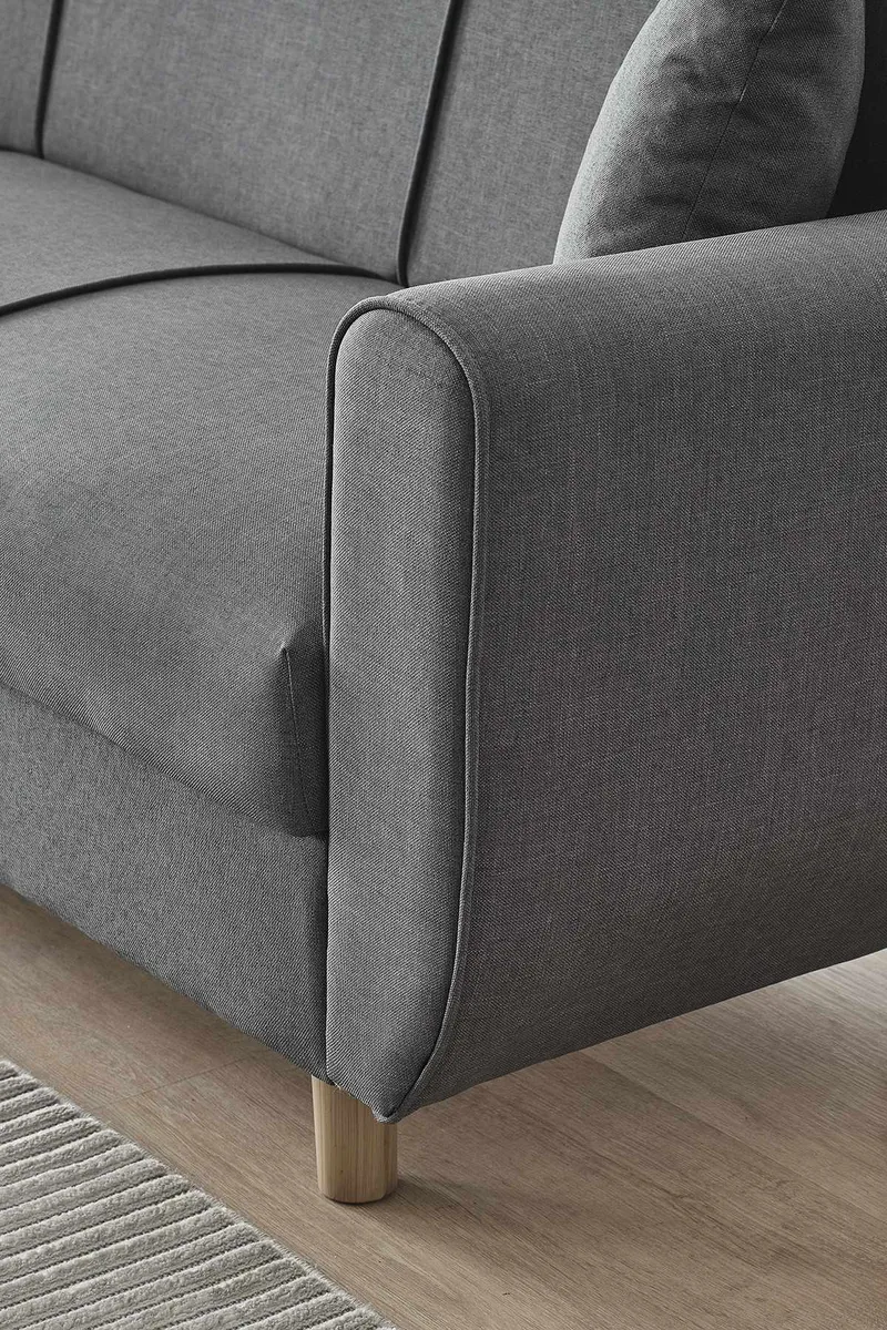 Torlan 3-personers sofa - Mørkegrå - Møbler - Sofaer - Sovesofaer