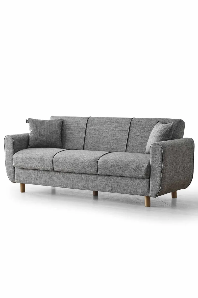 Torlan 3-personers sofa, Grå