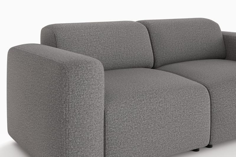 Torvasen 2-personers sofa i stof - Grå - Møbler - Sofaer - 2 personers sofa