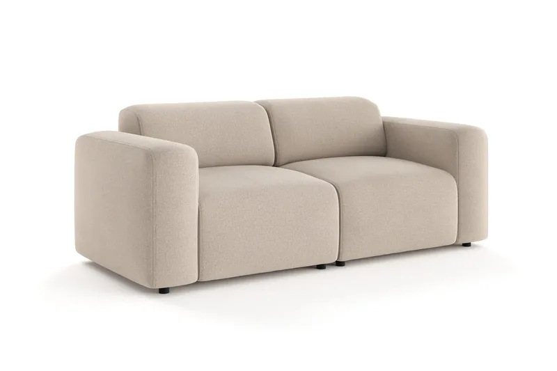 Torvasen 2-personers sofa i stof - Beige - Møbler - Sofaer - 2 personers sofa