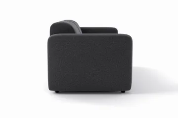 Torvasen 2-personers sofa i stof - Sort - Møbler - Sofaer - 2 personers sofa